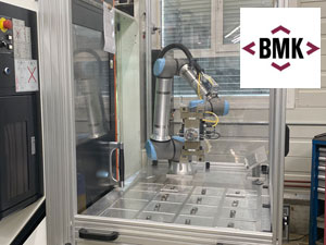 Roboterzelle mit UR, CNC Automation